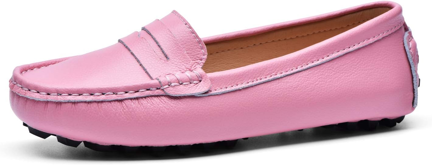 Women Genuine Leather Penny Loafers Classic Driving casins Casual Slip On Comfort Women Loafer Shoes