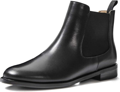 Women Classic Leather Chelsea Boots