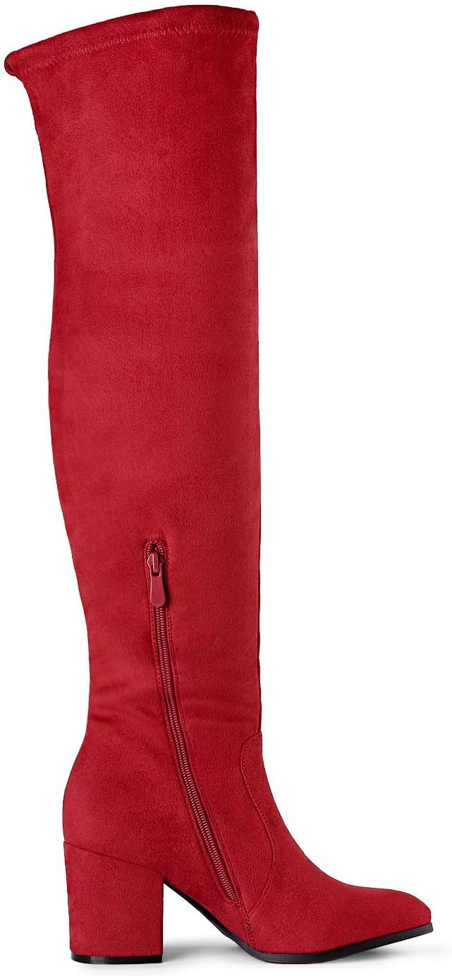 Women’s Thigh High Boots Over the knee Stretch  Fashion Long Boots