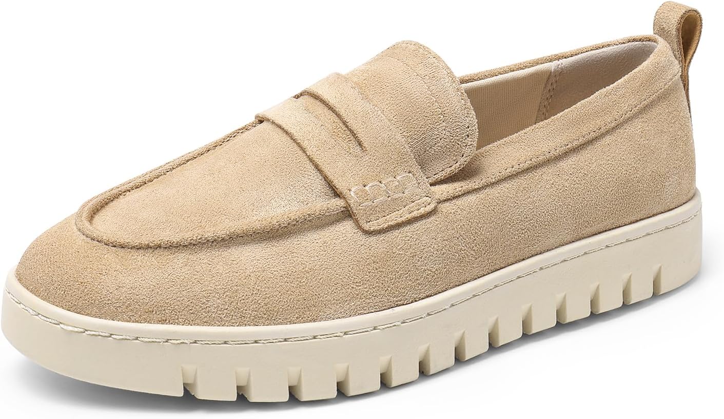 Loafers for Women Casual Comfortable Slip On Biness Work Loafer Shoes with Arch Support